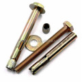 Yellow Zinc Plated Hex Bolt  sleeve anchor with nut and washer Expansion Bolt